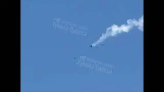 #shahed drone was shot down over #Odesa by mobile fire group #ukraine #dronestrikes #fire #explosion