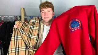 Trip To The Thrift #70 RARE ADIDAS FIND AND MORE BURBERRY