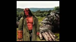 Hellboy versusIt's a curious feature of giants#shorts