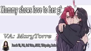 soft voice [ASMR] // Mommy shows love to her gf