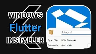 CREA EL INSTALADOR DE UNA APP DE FLUTTER WINDOWS!!! || MSIX PACKAGE || FLUTTER 3.0