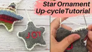 DIY Star Ornament Upcycle Tutorial