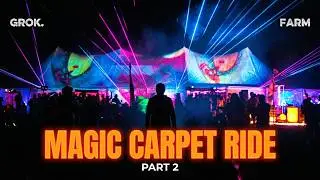 EVEN FURTHUR 2019 ACT 2 -DROPBASS NETWORK TECHNO PAGAN RITUAL- BRAINFARM VISUALS W/ LEVELHED - N WI