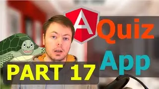 AngularJS Quiz App Tutorial (17/24) - Final Prompt After The Quiz