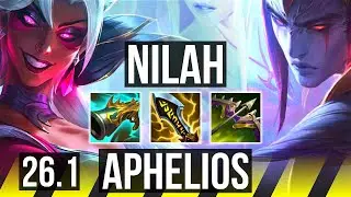 NILAH & Senna vs APHELIOS & Thresh (ADC) | 49K damage, 6k gold comeback | KR Master | 26.1