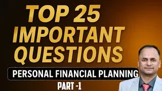 Personal financial planning unit-1 II financial planning for Beginners II Process II Important II