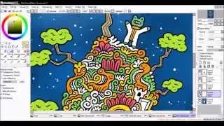 Spacesquid timelapse