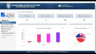 Interface overview of AppSols Auto Paper Generator Software