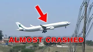 A340 Takes Off Too Late