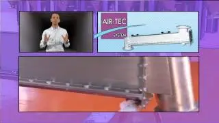 Air gravity conveyors - Pneumatic conveying Air-Tec System