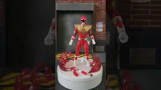 Power Rangers Lightning Collection Remastered Mighty Morphin Red Ranger Closer Look #powerrangers