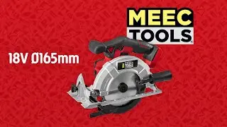 In action: Meec Tools Circular saw 18V &Oslash;165mm