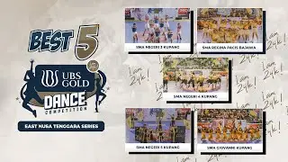 BEST FIVE UBS GOLD DANCE COMPETITON WEST KALIMANTAN SERIES
