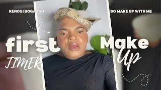 Первый раз делаю макияж 🤣😂 макияж для начинающих //Южноафриканская ютуберша 🇿🇦