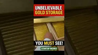 Unbelievable Gold Storage You Must See! 😱💰