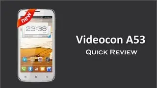 Краткий обзор Videocon A53 с двухъядерным процессором 12 ГГц