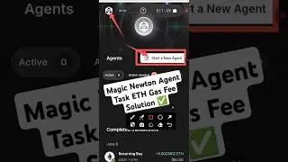 Magic Newton Agent Task Base Eth USDC Buy Solution ✅ || Magic Newton New Tasks Update #magicnewton