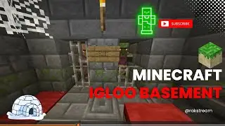 Minecraft Igloo With Basement