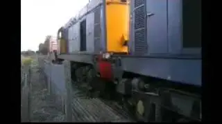 6M95 DRS Dungeness Nuclear Flask Train  28 Oct 08