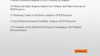 Global DLP Projector: Research News and Analysis 2021