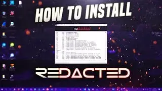 HOW TO INSTALL REDACTED 2018/2019 ||  Como instalar el redacted 2018/2019|| @ImKosMos_