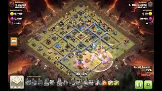COC Meteor golem war league 3 star