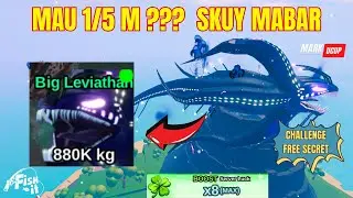 LIVE 🔴CHALLENGE FREE SECRET, SKUY MABAR SINI FREE BOOST X8  | Fish It ROBLOX