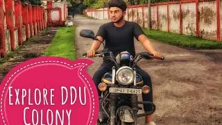🚂 DDU Railway Colony Full Tour | Railway Lifestyle, Greenery & History 🌿
