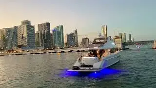 Miami, Florida | Amazing Miami Skyline Sunset Sightseeing Boat Tour