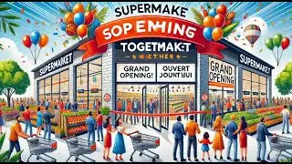 On ouvre un supermarch&eacute;e ensemble | SuperMarket Simulator