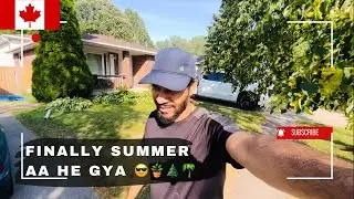 Summer Ne Toh Pura Canada Hi Badal Diya 🇨🇦🇮🇳 | Canada Turns Green | Desi Vlog