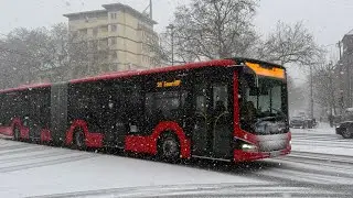 WALKING IN HEAVY SNOWSTORM IN GERMANY 🇩🇪❄️|FIRST SNOWFALL OF THE YEAR 2026 IN GERMANY #