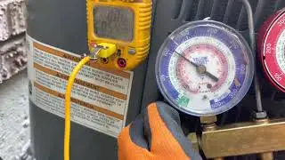 Add refrigerant using superheat