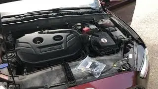 2015 Ford Fusion turbo intake silencer removed