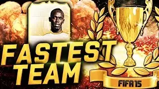FASTEST TEAM ON FIFA 15!!!