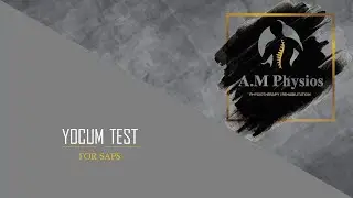 Yocum's Test | Subacromial Pain Syndrome (SAPS) | A.M Physios