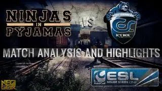 ESC vs NiP - Match Analysis And Highlights @  ESL Major Series  - 1st half  -  RUS -