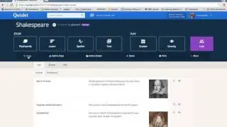 Searching Quizlet