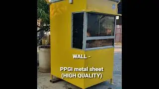 Guard house cabin / low cost container cabin guard house / pondok guard / security pondok MALAYSIA