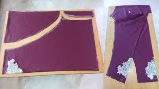 Designer Embroidery Trouser Cutting | Latest Embroidered Trousers Cutting | Part 1