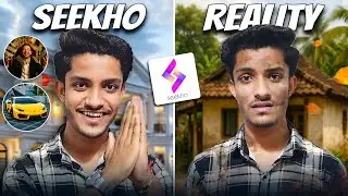 SEEKHO APP ADS VS REAL LIFE SCAM || seekho app roast and expose!