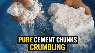 @sushmitaomkar1462 💐dicated ✅ASMR Pure Soft Cement Fluffy Texture | Powder Play & Relaxing Crumbling