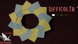 [ORIGAMI ITA] Anello Semplicissimo || Origami Per Decorazioni/Per Bambini (E Non Solo!)