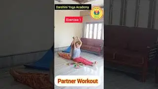 Partner Exercises #Yoga #yogini #viral #trending #popular #yogaexercises #PartnerExercise #indian