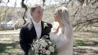 Beautiful New Orleans Wedding 💍 St Joseph Catholic Church | The Chicory | Epic Second Line Exit