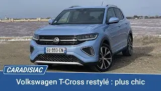 Essai - Volkswagen T Cross (2024) : pratique et d&eacute;sormais chic !