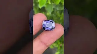 Пурпурно-фиолетовая шпинель 7.07 карата#gemstone#spinel#драгоценныекамни