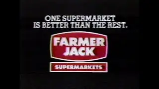 Farmer Jack Supermarkets (rare, 1987)