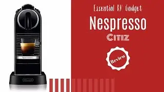 Small Nespresso Single Serve Coffee Maker Perfect for Campervans