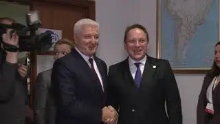 Commissioner Oliv&eacute;r Varhelyi in Rome, Italy for the Central European Initiative Summit
